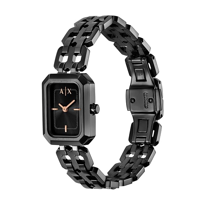 Armani Exchange Analog Black Dial Women's Watch - AX5813 - KRISHNA WATCH COMPANY