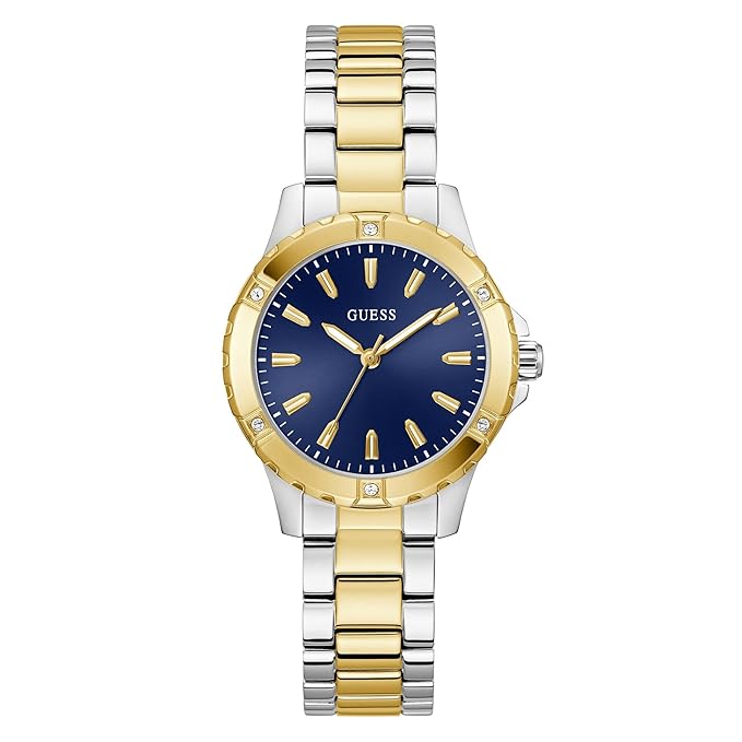 GUESS Blue Round Dial Analog Women's Watch - GW0948L3
