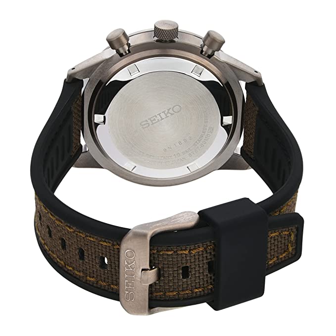 Seiko Analog Black Dial Men's Watch-SSB371P1 - KRISHNA WATCH COMPANY