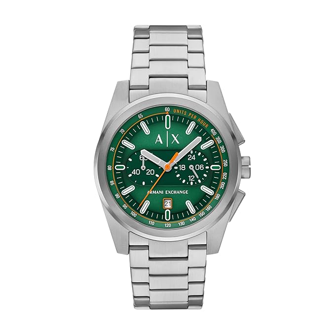 Armani Exchange Analog Green Dial Men's Watch-AX2862 - KRISHNA WATCH COMPANY