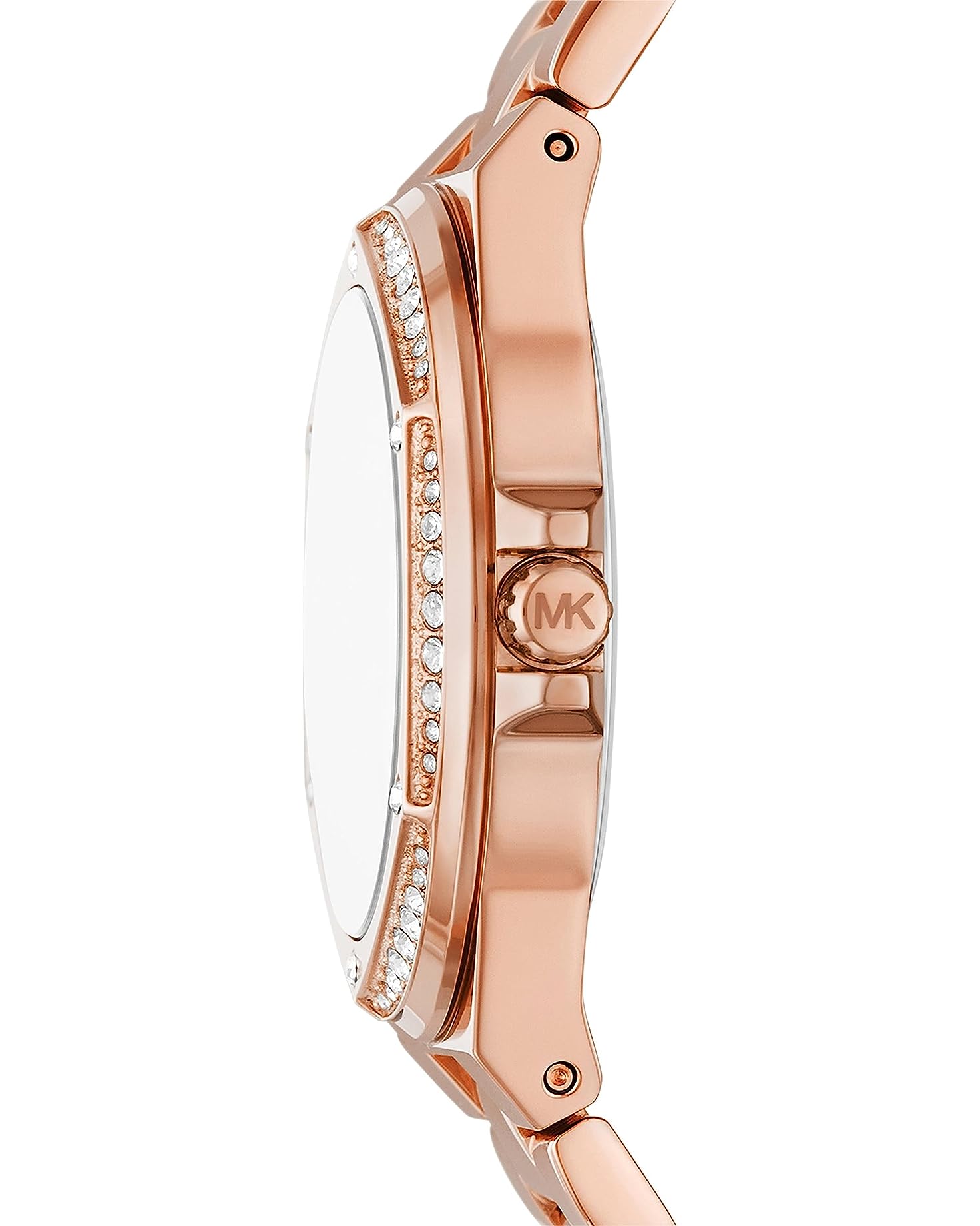 Lennox Three-Hand Rose Gold-Tone Stainless Steel Watch MK7405 - KRISHNA WATCH COMPANY