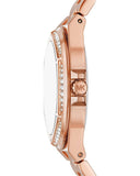 Lennox Three-Hand Rose Gold-Tone Stainless Steel Watch MK7405 - KRISHNA WATCH COMPANY