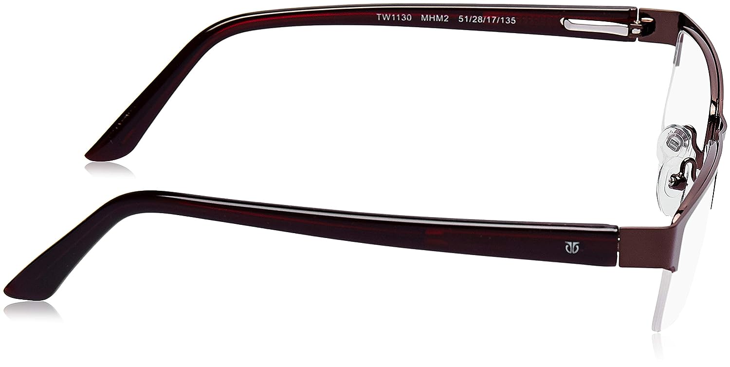 Titan Men-Women Rectangular Eyeglass Frame TW1130MHM2 - KRISHNA WATCH COMPANY