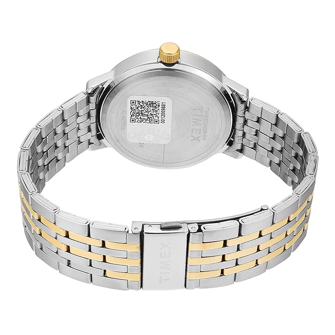 Timex Men Silver Dial Analog Watch - TWEG25408 - KRISHNA WATCH COMPANY