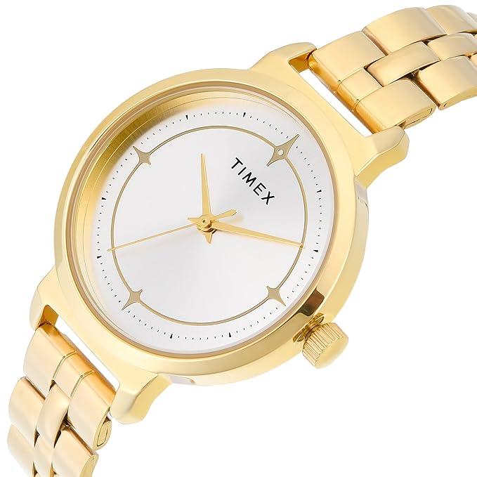 Timex Women Silver Dial Analog Watch - TWTL14202 - KRISHNA WATCH COMPANY