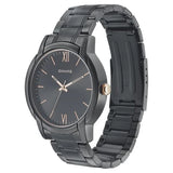 Sonata Beyond Gold Quartz Analog Metal Strap Watch for Men - 77031KM03 - KRISHNA WATCH COMPANY