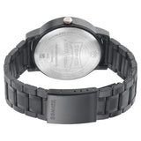 Sonata Beyond Gold Quartz Analog Metal Strap Watch for Men - 77031KM03 - KRISHNA WATCH COMPANY