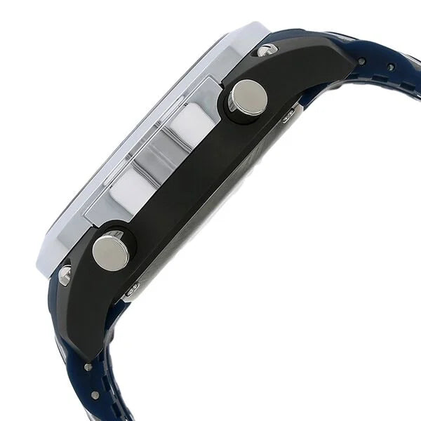 SF Digital Dial Blue Plastic Strap Watch for Men 77034pp03 - KRISHNA WATCH COMPANY
