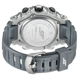 SF Quartz Analog Digital Grey Dial PU Strap Watch for Men 77070pp07