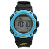 SF Super Fibre Digital Dial Plastic Strap Watch for Men 77073pp04