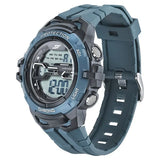 SF Digital Dial Blue Polyurethane Strap Watch For Men 77076pp05