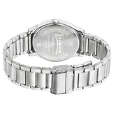 Sonata Quartz Analog with Day and Date Silver Dial Stainless Steel Strap Watch for Men 77082SM02W