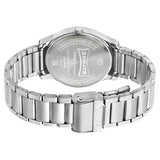 Sonata Quartz Analog with Day and Date Black Dial Stainless Steel Strap Watch for Men ns 77082sm03w