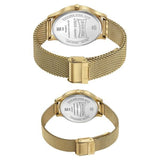 Sonata Modern Bandhan Quartz Analog Blue Dial Stainless Steel Strap Watch for Couple 7710587050ym03 - KRISHNA WATCH COMPANY