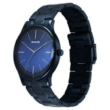 Sonata Aspire Quartz Analog Blue Dial Stainless Steel Strap Watch For Men 77105qm05w