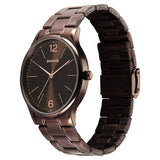 Sonata Aspire Quartz Analog Brown Dial Watch For Men - 77105QM06W