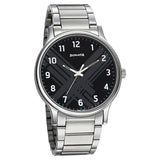 Sonata Smart Plaid Quartz Analog Watch for Men - 77105SM02W