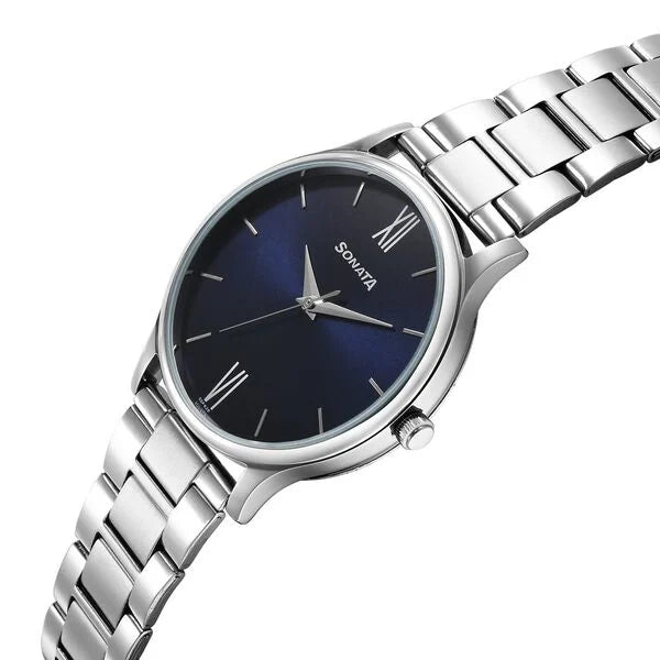Sonata Aspire Quartz Analog Watch for Men - 77105SM08 - KRISHNA WATCH COMPANY