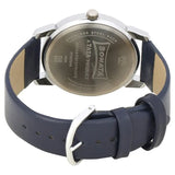 Sonata Knot White Dial Leather Strap Watch for Men 77107sl02 - KRISHNA WATCH COMPANY