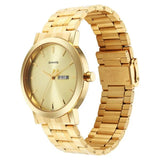 Sonata Utsav Champagne Dial Watch for Men - 77108YM07 - KRISHNA WATCH COMPANY