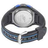 SF Digital Dial Black PU Strap Watch for Men 77112pp04