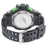 SF Quartz Analog Digital Black Dial PU Strap Watch for Men - 77118PP04W - KRISHNA WATCH COMPANY