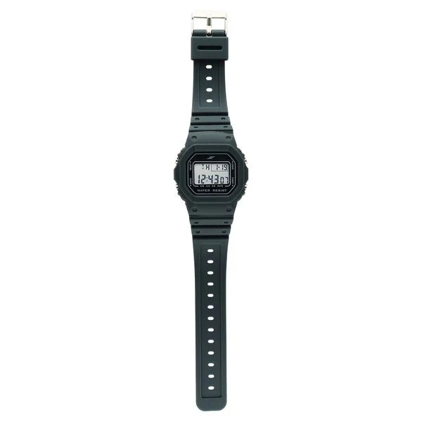SF Hexa Digital Dial Unisex Watch With Polyurethane Strap 77122pp01 - KRISHNA WATCH COMPANY