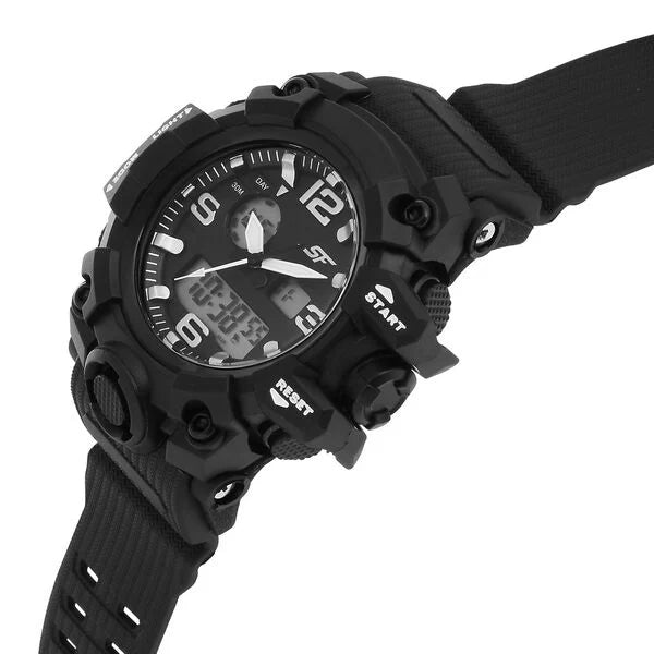 SF Sparq Ana Digi Black Dial Polyurethane Strap Watch for Men 77129pp01w - KRISHNA WATCH COMPANY
