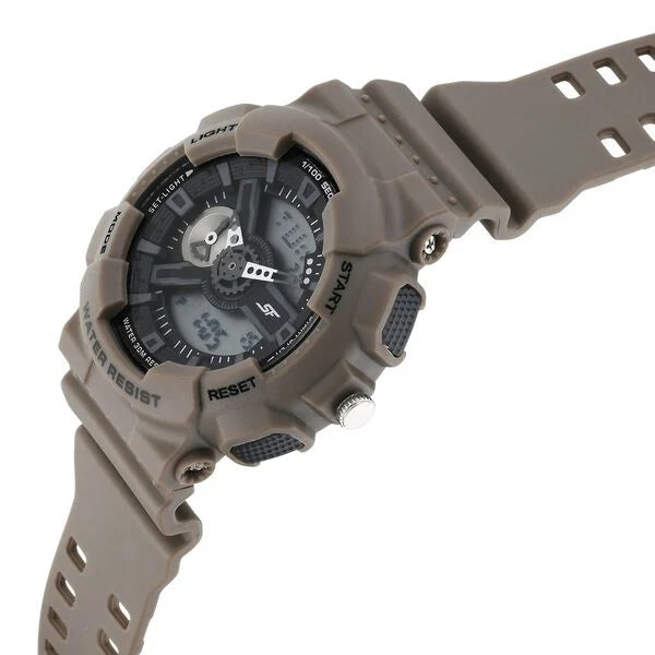 Xtreme Gears Watch With Black Plastic Strap 77070PP04 - KRISHNA WATCH COMPANY