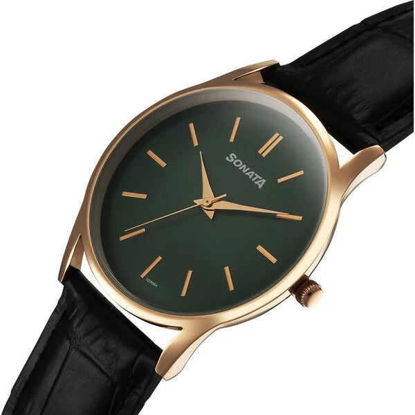 Sonata Eternia Quartz Analog Watch For Men 77140wl02 - KRISHNA WATCH COMPANY