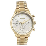 Sonata Quartz Multifunction White Dial Golden Stainless Steel Strap Watch For Men 77146ym01 - KRISHNA WATCH COMPANY