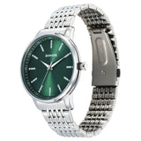 Sonata Wedding Quartz Analog Green Dial Stainless Steel Strap Watch For Men 77156SM02 - KRISHNA WATCH COMPANY
