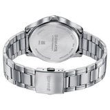 Sonata Men's Work Wear emerald green dial Watch 77163sm04