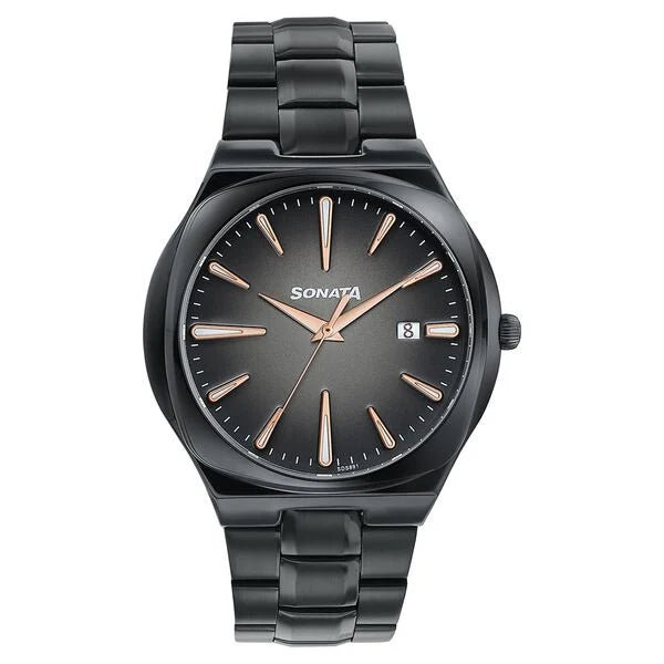 Sonata Festive Quartz Analog Watch For Men 77194nm01 - KRISHNA WATCH COMPANY