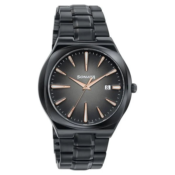 Sonata Festive Quartz Analog Watch For Men 77194nm01 - KRISHNA WATCH COMPANY