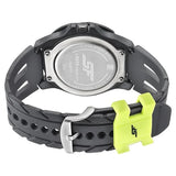 SF Quartz Analog Black Dial PU Strap Watch for Men 7929pp11w