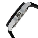 SF Quartz Analog Black Dial Plastic Strap Watch for Men 7930pp02