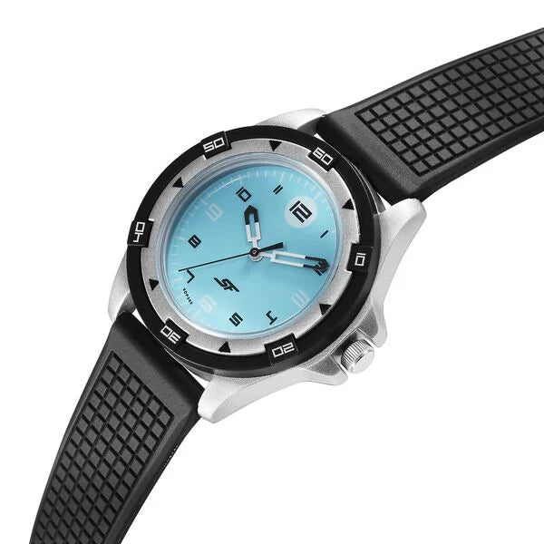 SF Sporty Blue Dial Polyurethane Strap Watch for Men 7930pp19w - KRISHNA WATCH COMPANY