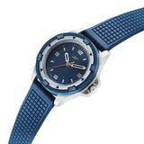 SF Sporty Blue Dial Polyurethane Strap Watch for Men 7930pp21w