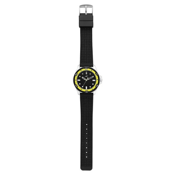 SF Sporty Black Dial Polyurethane Strap Watch for Men 7930pp22w - KRISHNA WATCH COMPANY