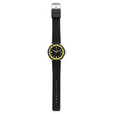 SF Sporty Black Dial Polyurethane Strap Watch for Men 7930pp22w