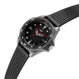 SF Sporty Black Dial Polyurethane Strap Watch for Men 7930pp23w