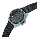 SF Sporty Grey Dial Polyurethane Strap Watch for Men 7930pp24w