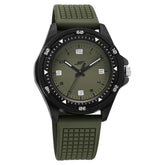 SF Sporty Analogs Quartz Analog Green Dial Green Plastic Strap Watch For Men 7930pp27w