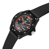 SF Sporty Analogs Quartz Analog Multicoloured Dial Black Plastic Strap Watch For Men 7930pp32w