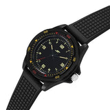SF Sporty Analogs Quartz Analog Black Dial Black Plastic Strap Watch For Men 7930pp34w