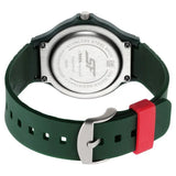 SF Quartz Analog White Dial Plastic Strap Watch for Men 7964pp06w