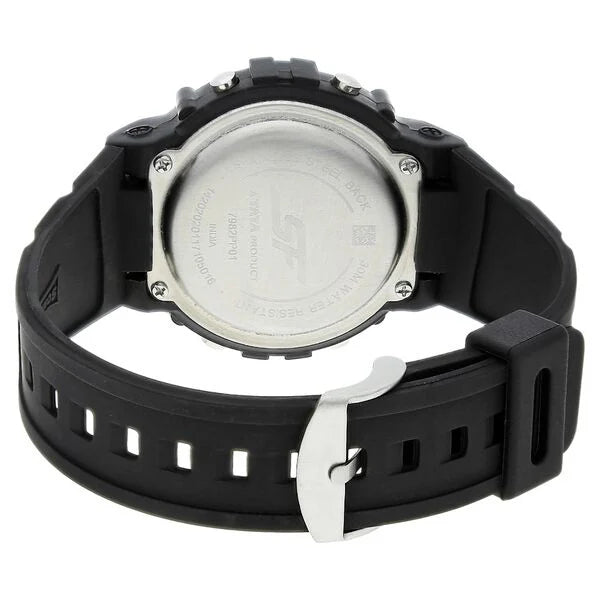 SF Digital Dial Plastic Strap Watch for Men 7982pp01 - KRISHNA WATCH COMPANY