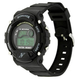 SF Digital Round Dial Plastic Strap Watch For Men 7982pp03