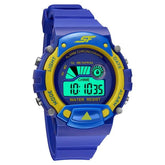 SF CSK Digital Dial Unisex Watch With TPU Strap 7982pp08